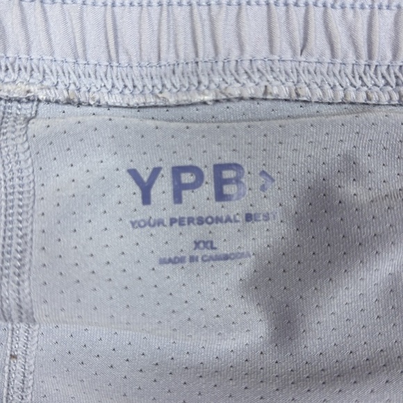 Abercrombie & Fitch YPB High Rise Elastic Waist Shorts Athleisure Purple XXL - Picture 5 of 5